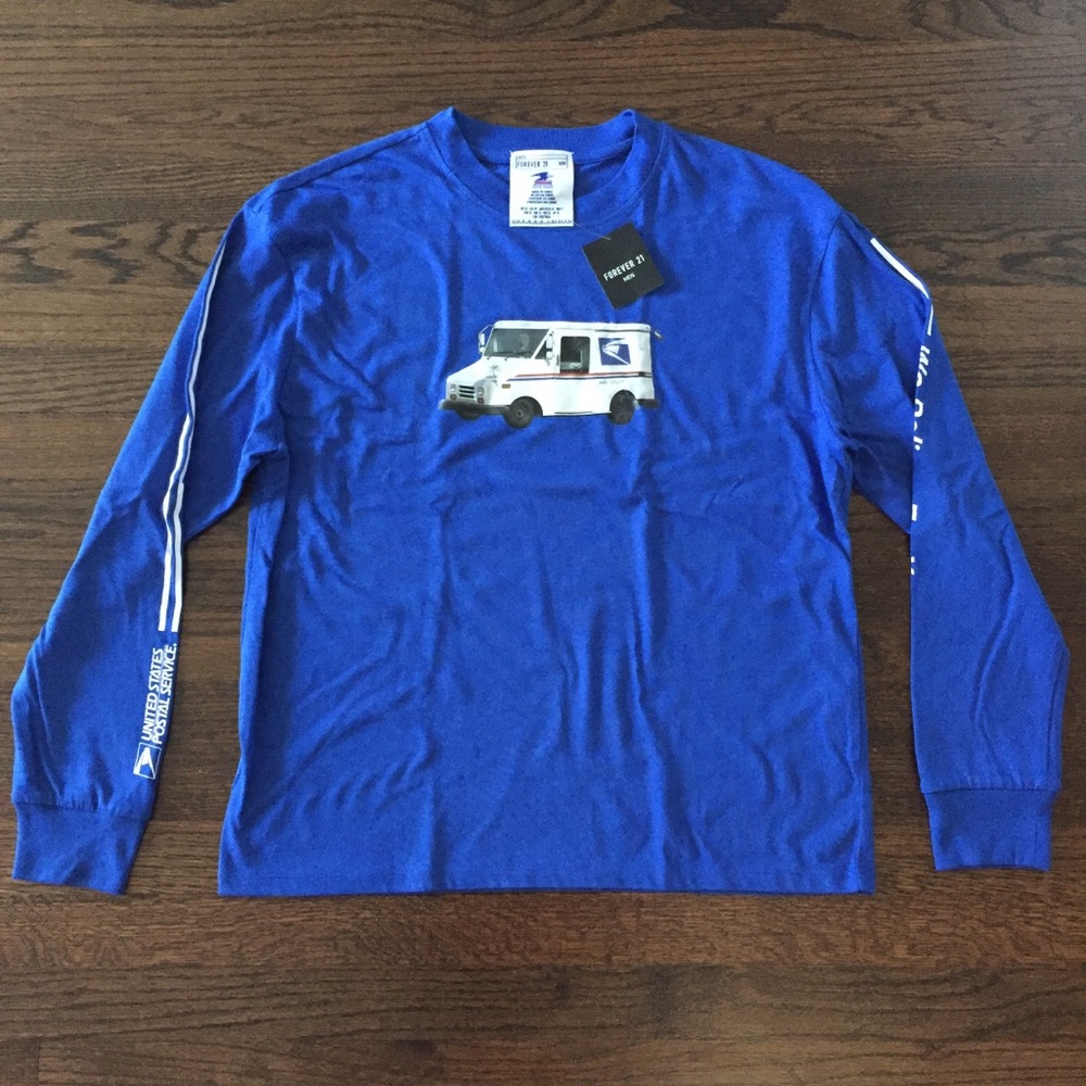 Forever 21 USPS Shirt United States Postal Service
